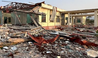 রাখাইনে হাসপাতালে ভয়াবহ বোমা হামলা