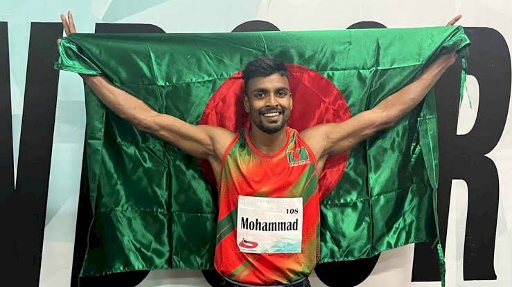 রৌপ্য পদক জয় করেছেন বাংলাদেশের জহির