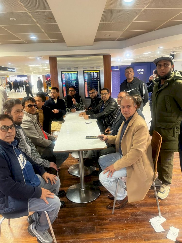 নান্দনিক শহর মৌলভীবাজার পৌরসভার মেয়র মোঃ ফজলুর রহমান যুক্তরাজ্যে এসে পৌঁছেছেন 