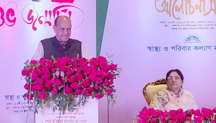 কথা কম হবে,কাজ বেশি হবে: স্বাস্থ্যমন্ত্রী