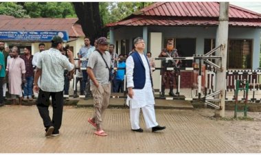 গুম-খুনের ডকুমেন্টারির শ্যুটিংয়ে অংশ নিতে তামাবিলে বিএনপির সালাউদ্দিন
