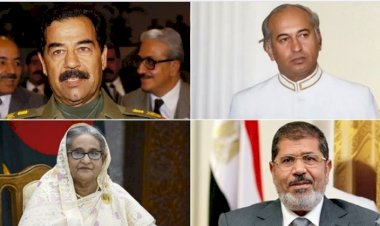 হাসিনাসহ যেসব শাসকের মৃত্যুদণ্ড হয়েছিল