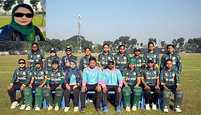 সিলেটের নারী ক্রিকেটে ইতিহাস—ম্যানেজারের দায়িত্বে প্রথম নারী সেলীনা আক্তার