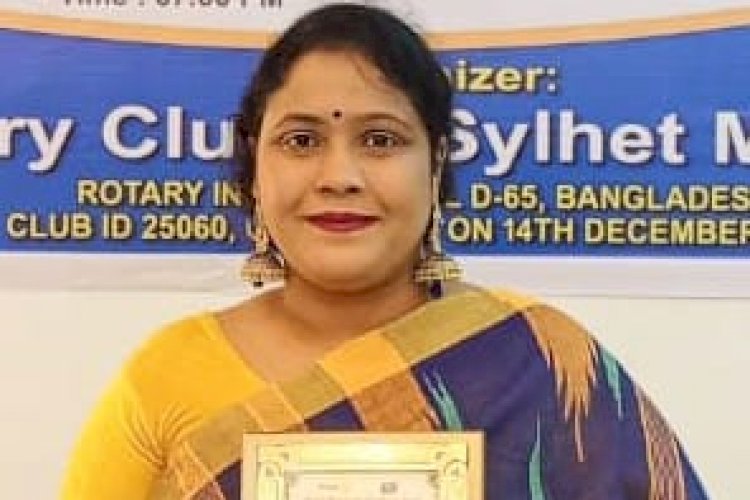 রোটারি ভোকেশনাল এক্সিলেন্স অ্যাওয়ার্ড পেলেন সাংবাদিক সুবর্ণা হামিদ