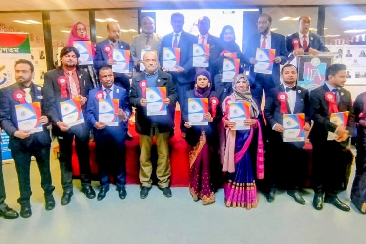 আনন্দঘন পরিবেশে ইউকে বাংলা রিপোর্টার্স ইউনিটির অভিষেক সম্পন্ন