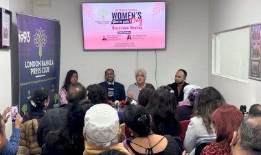 আন্তর্জাতিক নারী দিবস উপলক্ষে লন্ডন বাংলা প্রেস ক্লাবের আলোচনা সভা