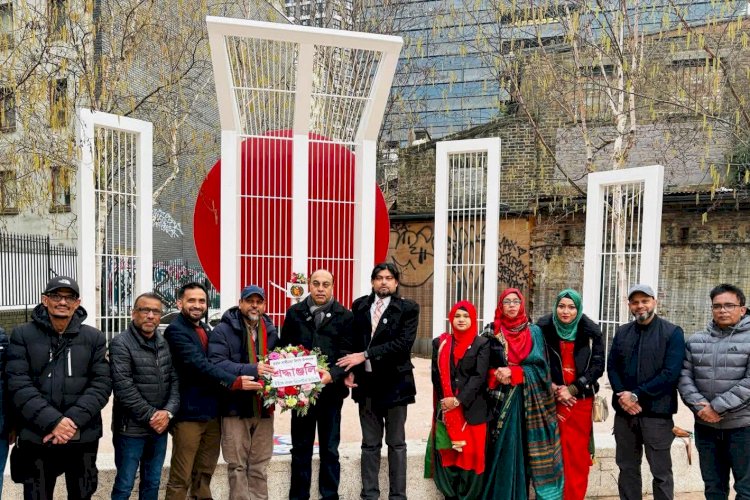ইউকে বাংলা রিপোর্টার্স ইউনিটির উদ্যোগে স্বাধীনতা দিবস উদযাপন